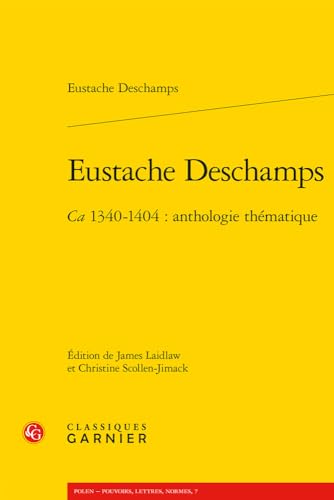 Stock image for Eustache Deschamps for sale by ISD LLC