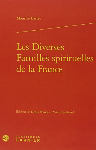 9782406066835: Les diverses familles spirituelles de la France