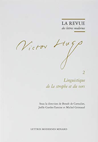 9782406067146: Linguistique de la strophe et du vers (REVUE DES LETTRES MODERNES)