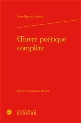 Beispielbild fr Oeuvre Poetique Complete (Bibliotheque Du Xviie Siecle) (French and Latin Edition) zum Verkauf von Gallix