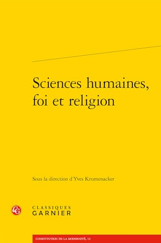 Stock image for Sciences humaines, foi et religion for sale by ISD LLC