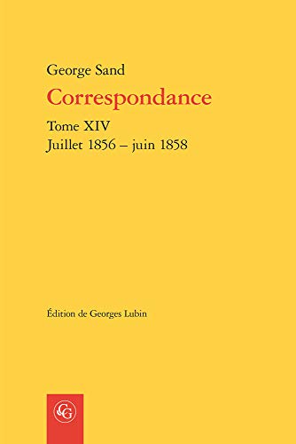 Imagen de archivo de Correspondance. Tome XIV a la venta por ISD LLC