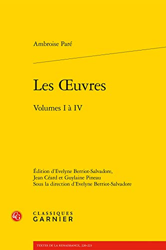 Stock image for Les Oeuvres (Textes de La Renaissance) (French Edition) for sale by Gallix