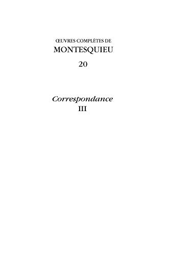 Stock image for Oeuvres Completes : Correspondance -Language: french for sale by GreatBookPrices