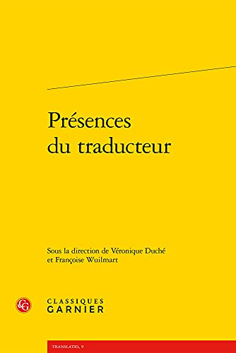Stock image for Presences du traducteur for sale by ISD LLC