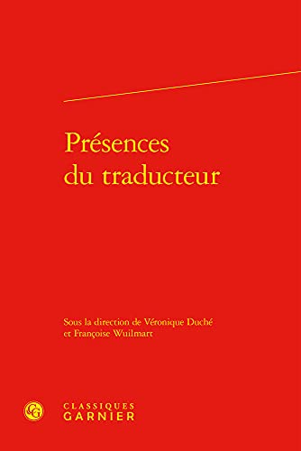 Stock image for Presences Du Traducteur (French Edition) for sale by Gallix