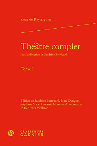 Beispielbild fr Theatre Complet (1) (Bibliotheque Du Theatre Francais, 81) (French Edition) zum Verkauf von Gallix