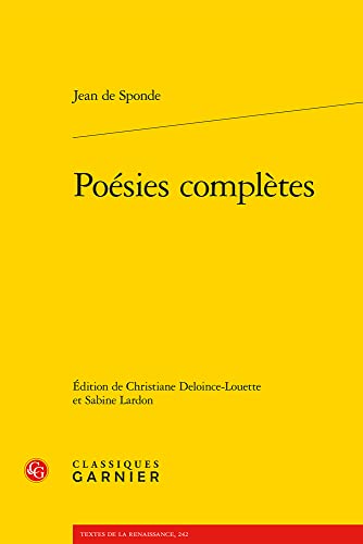 Stock image for Poesies compl for sale by ISD LLC