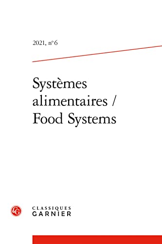 9782406127048: Systemes alimentaires / food systems - 2021, n 6 (Systemes Alimentaires, 6)