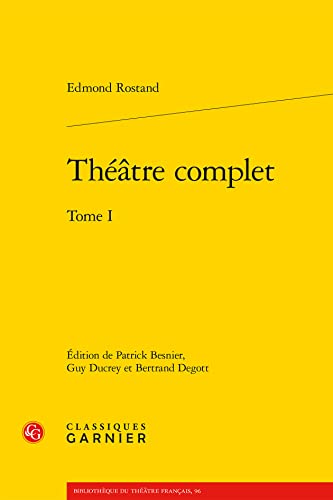 9782406132455: Theatre Complet (1) (Bibliotheque Du Theatre Francais, 96) (French Edition)
