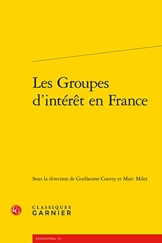 9782406132950: Les Groupes D'interet En France: 9