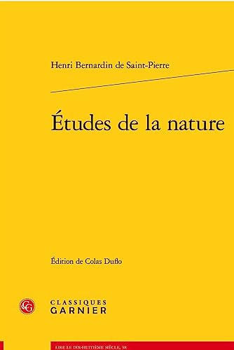 Stock image for Etudes De La Nature -Language: French for sale by GreatBookPrices