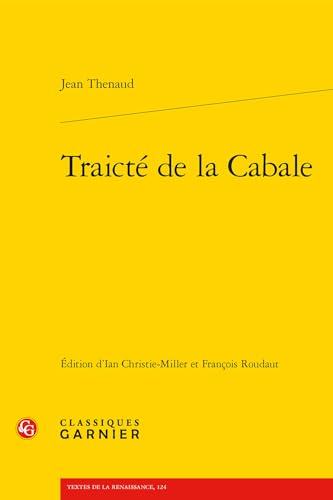 Beispielbild fr traict de la cabale zum Verkauf von Chapitre.com : livres et presse ancienne