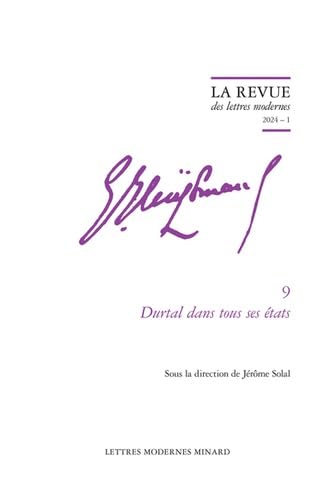 Beispielbild fr La Revue Des Lettres Modernes 2024-1: Durtal Dans Tous Ses Etats (Joris-karl Huysmans, 9) (English and French Edition) zum Verkauf von Gallix