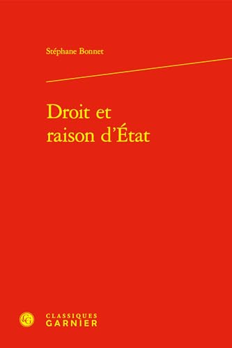 Stock image for Droit et raison d'Etat for sale by Chapitre.com : livres et presse ancienne