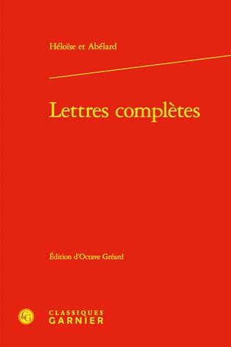 Beispielbild fr Lettres compltes zum Verkauf von Chapitre.com : livres et presse ancienne