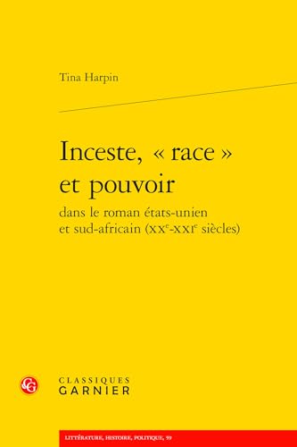 Beispielbild fr Inceste, Race Et Pouvoir (French Edition) zum Verkauf von Gallix