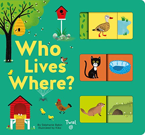 Beispielbild fr Who Lives Where?: A Slide-and-Learn Book (Slide-and-Learn, 2) zum Verkauf von SecondSale