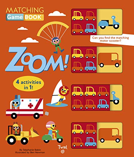 Stock image for Matching Game Book: Zoom!: 4 Activities in 1! for sale by ThriftBooks-Dallas