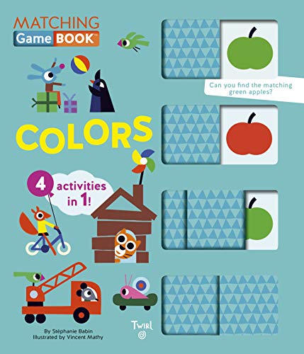 9782408016142: Colors Matching Game Book: 4 Activities in 1! (Matching Game Books, 3)