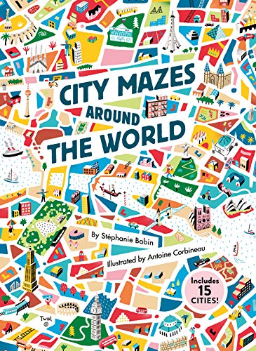 9782408019679: City Mazes Around the World (TW Game and Activity)