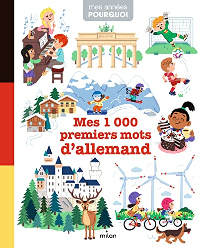 Stock image for Mes 1000premiers mots d'allemand for sale by medimops