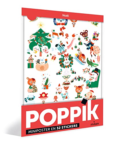 Stock image for POPPIK NOEL MINIPOSTER EN 30 STICKERS for sale by Livre et Partition en Stock