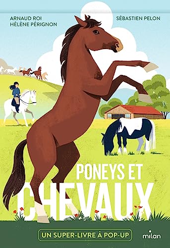 Imagen de archivo de Poneys et chevaux: Un super-livre  pop-up a la venta por medimops