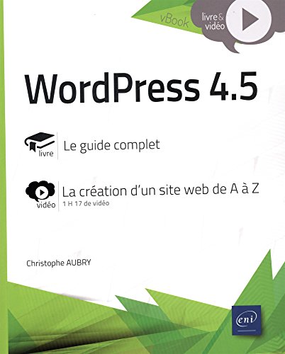 Beispielbild fr WordPress 4.5 - Complment vido : La cration d'un site web de A  Z zum Verkauf von medimops