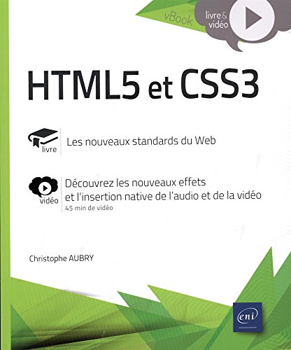 Beispielbild fr HTML5 et CSS3 - Complment vido : Dcouvrez les nouveaux effets et l'insertion native de l'audio et de la vido zum Verkauf von medimops