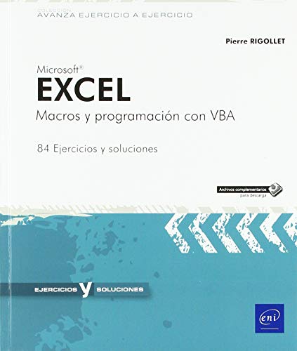 Beispielbild fr Excel - Macros y Programacin con Vba zum Verkauf von Hamelyn