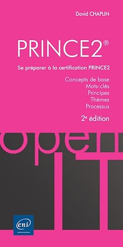 Imagen de archivo de Prince2 (2e dition) [Broch] Chaplin, David a la venta por BIBLIO-NET