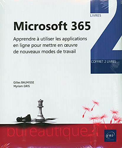 Beispielbild fr Microsoft 365 - Coffret de 2 livres : Apprendre  utiliser les applications en ligne pour mettre en uvre de nouveaux modes de travail zum Verkauf von Le Monde de Kamlia