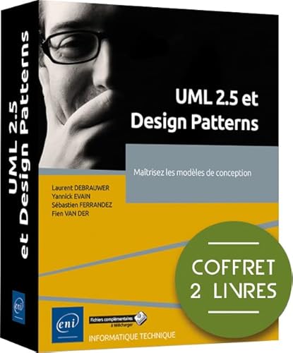 Beispielbild fr UML 2.5 et Design Patterns - Coffret de 2 livres : Matrisez les modles de conception zum Verkauf von Gallix