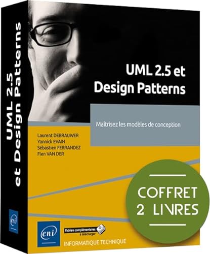 Stock image for UML 2.5 et Design Patterns - Coffret de 2 livres : Matrisez les modles de conception for sale by Gallix