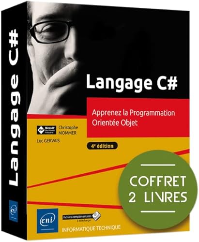 Stock image for Langage C# - Coffret de 2 livres : Apprenez la Programmation Oriente Objet (4e dition) for sale by Gallix