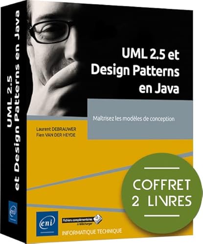 Beispielbild fr UML 2.5 et Design Patterns en Java - Coffret de 2 livres : Matrisez les modles de conception: Coffret de 2 livres : Matrisez les modles de conception zum Verkauf von Gallix