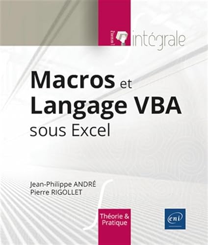 9782409043802: Macros et Langage VBA sous Excel - L'intgrale