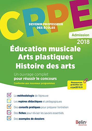 9782410002539: Education musicale, arts plastiques, histoire des arts: Epreuve orale d'admission CRPE
