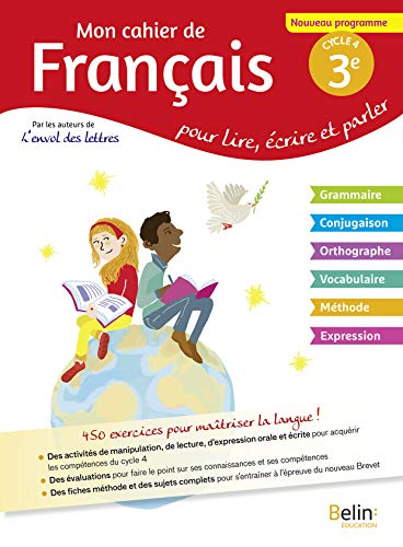 Beispielbild fr Mon cahier de franais 3me zum Verkauf von Ammareal