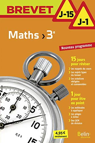 Beispielbild fr Maths 3e Durieu, Catherine et Geneau, Sylvie zum Verkauf von BIBLIO-NET