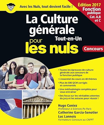 Stock image for La Culture gnrale pour les Nuls Tout en 1 Concours Fonction publique, 2e dition for sale by Ammareal
