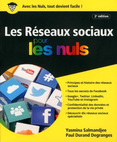Stock image for Les Rseaux sociaux pour les Nuls grand format, 2e dition for sale by Ammareal