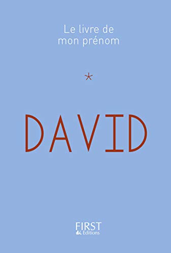 Beispielbild fr Le Livre de mon prnom - David zum Verkauf von medimops