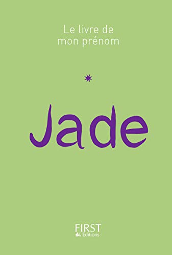 9782412023495: 39 Le Livre de mon prnom - Jade