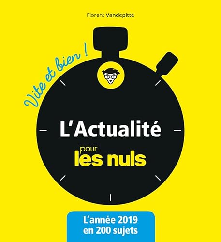 9782412043714: L'Actualit pour les Nuls vite et bien