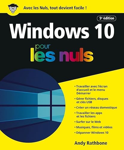 9782412048689: Windows 10 Pour les Nuls, 5ed