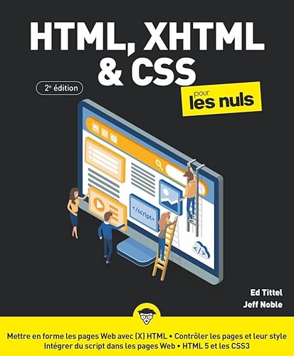 Stock image for HTML, XHTML et CSS pour les Nuls poche, 4e dition for sale by Ammareal