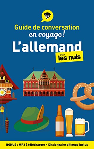 Stock image for Guide de conversation allemand pour les Nuls en voyage, 3e d. for sale by Ammareal