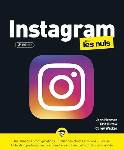 Stock image for Instagram 3e dition pour les Nuls for sale by Buchpark